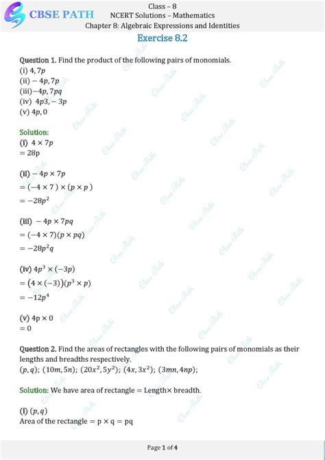 Image result for Maths Chapter 8 Class 8