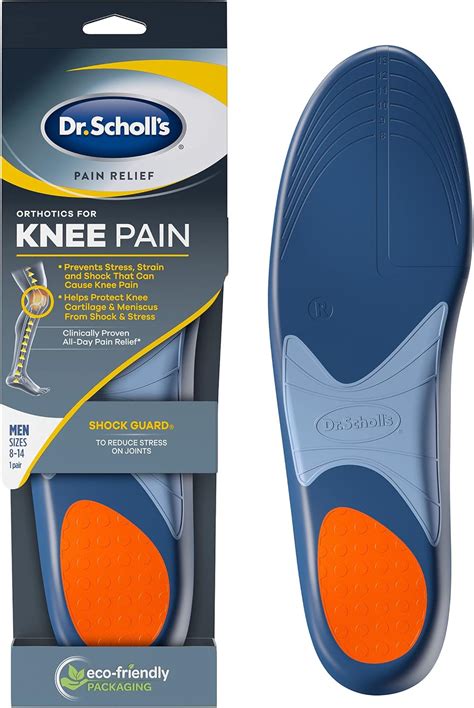Buy Dr. Scholl's Knee Pain Relief Orthotics Immediate and All-Day Knee ...