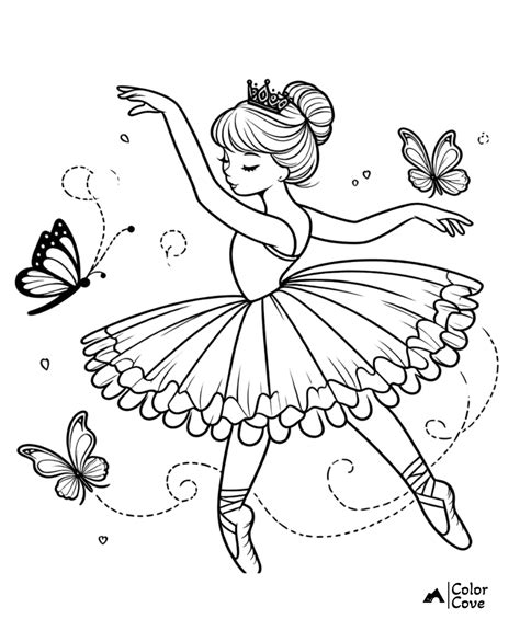 Coloring Pages Ballerina