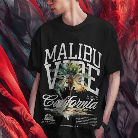 Relaxed Fit, Malibu Vibe: 240 GSM Oversize Unisex Cotton Tee – SURFNSWIPE