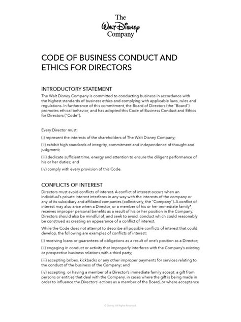 Code of Business Conduct 的图像结果