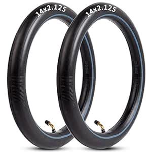 Buy StaiBC Heavy-Duty 14x2.125 Inner Tube with Angled Schrader Valve ...