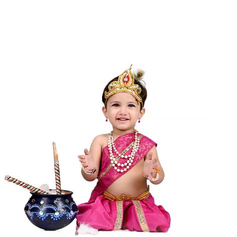 Krishna Dress for Baby Boy Kids Set of 10 Little Krishna Ji Kanha Janm ...