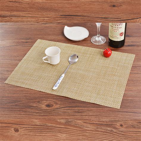 PP环保圆形餐垫西餐垫隔热垫碗垫盘垫日式编织餐桌垫防水防霉餐布-阿里巴巴