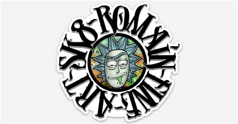 Rick Sanchez by Jeffrey St. Romain | Die cut stickers | Sticker Mule India