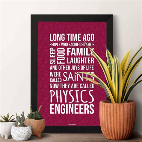 ArtinKart- Physics Engineer Frame, Engineering Frames, Motivational ...