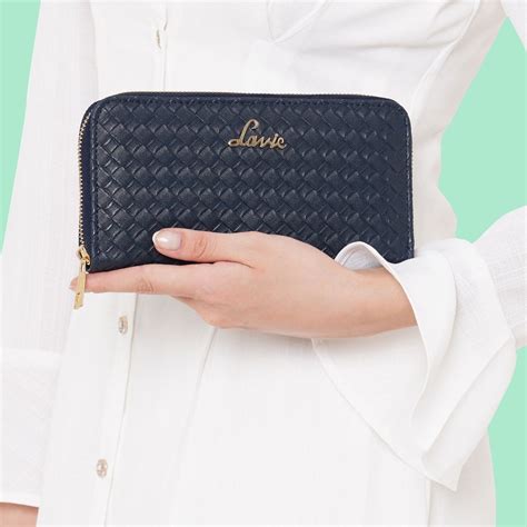 Buy Lavie Womens Large Zip Around Wallet (Navy) (L) Online