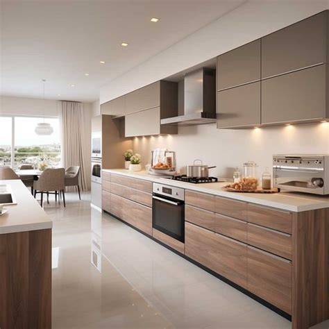 Image result for Modern Modular Kitchen Design