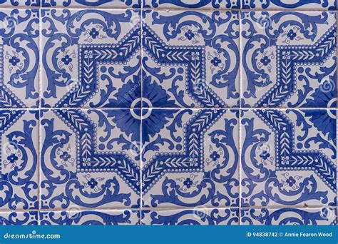 Azulejos Portuguese Exterior Wall Tiles In Tavira, Portugal ...