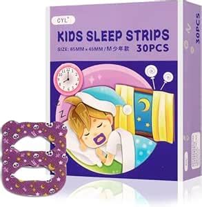 Buy Tonity Kids Sleep Strips, 30pcs Mouth Shape Anti-Suffocation Design ...