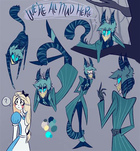 OwO — He reminds me of Cheshire cat lol | Hotel art, Hazbin hotel ...