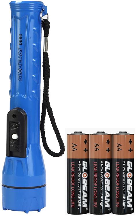 GLOBEAM Duro LED Torch + 0.75 Watt LED Torchlight with Highly Focused ...