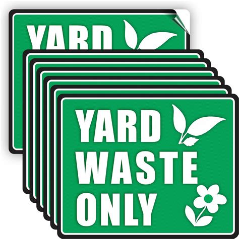 Image result for Yard Waste Only