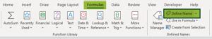 Image result for Creating Range Name Using Formula