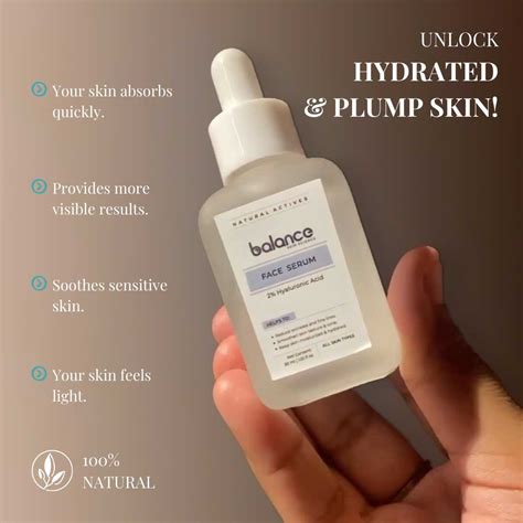 Balance Skin Science 2% Hyaluronic Acid Face Serum