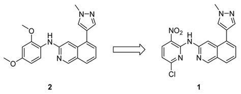 N-(6-Chloro-3-nitropyridin-2-yl)-5-(1-methyl-1H-pyrazol-4-yl ...