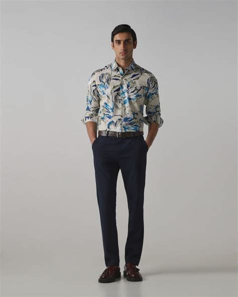 Floral Shirts for Men | Stylish Floral Print Shirts by Mufti