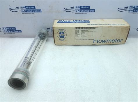 Blue White F-40750LN-16 Flow meter inline 01-10 GPM 1” FNT – S N Marine