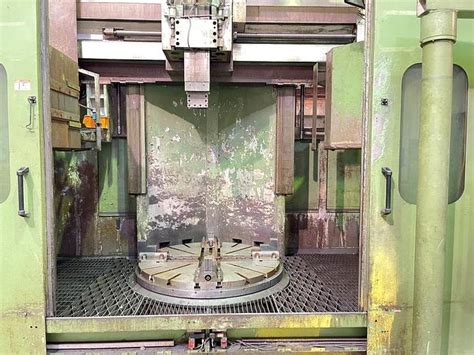 Used Dorries 2100 mm Swing Ram-type CNC VTL Machine for Sale in New ...