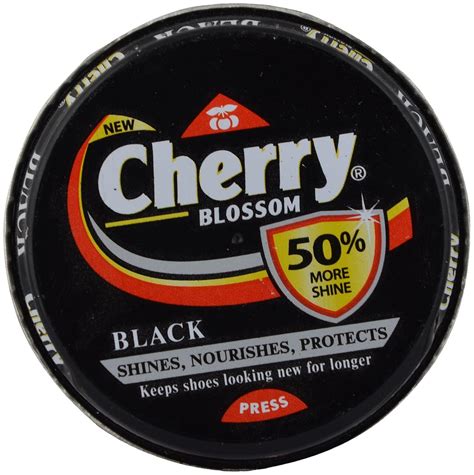 Buy Cherry Blossom Shoe Polish - Black, 40 g Tin at Amazon.in