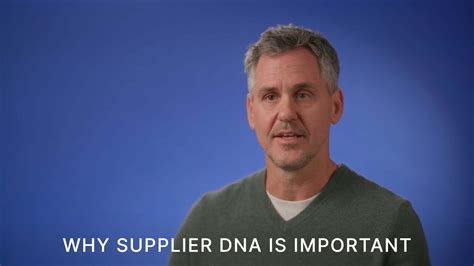 Why Supplier DNA is Important