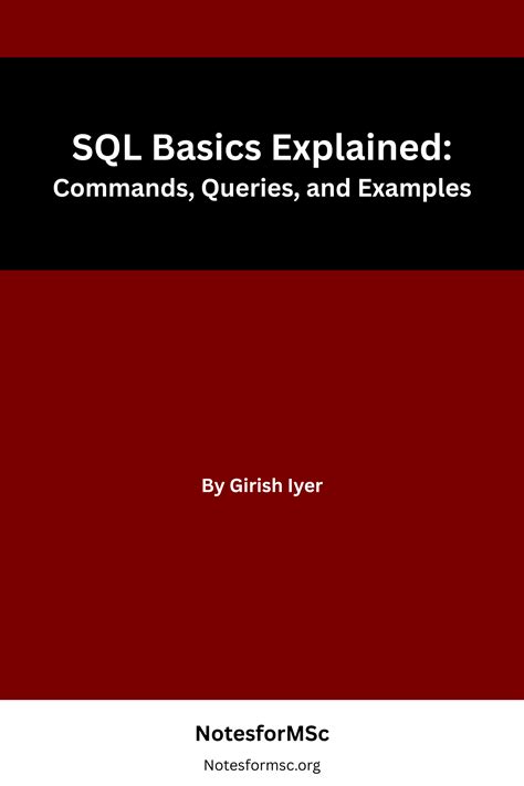 Image result for SQL Language Basics