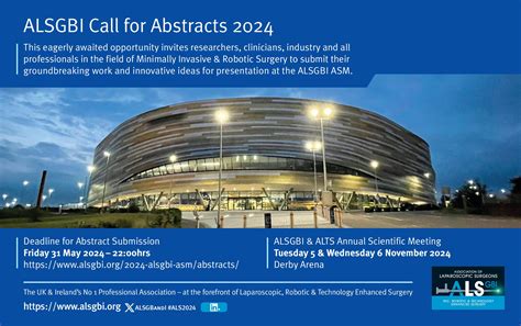 2024 Abstract Submission is now OPEN - ALRSGBI