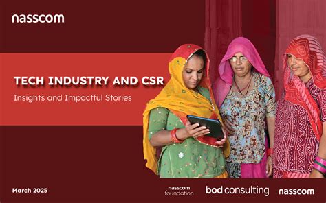 Tech Industry and CSR: Insights and Impactful Stories | nasscom | The ...