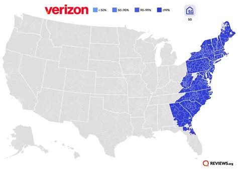 Image result for Verizon Home Internet Map