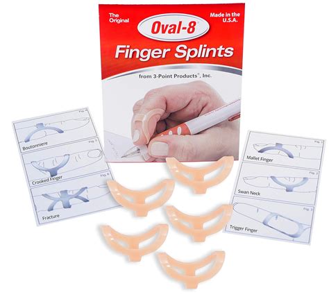 Buy 3 Point Products Oval-8 Finger Splint Refill, Size 5, 0.6 Ounce ...