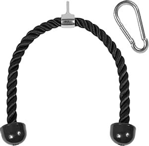 Yes4All Tricep Rope - Exercise Machine Attachment Press Down - 36-inch ...