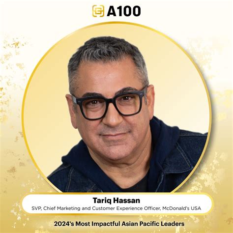 Tariq you’re an inspiration. A pathfinder. A gifted leader and person ...