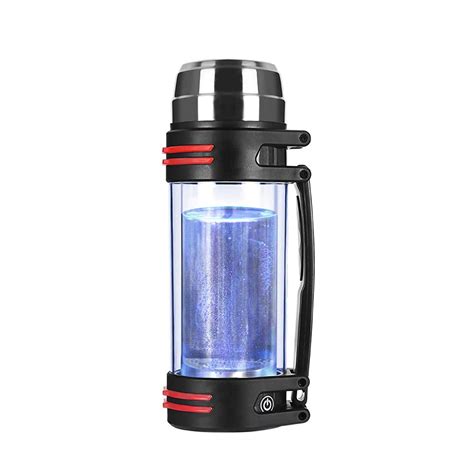 Buy XIXIANDASHA Glass Hydrogen Generator Water Bottle SPE Technology ...