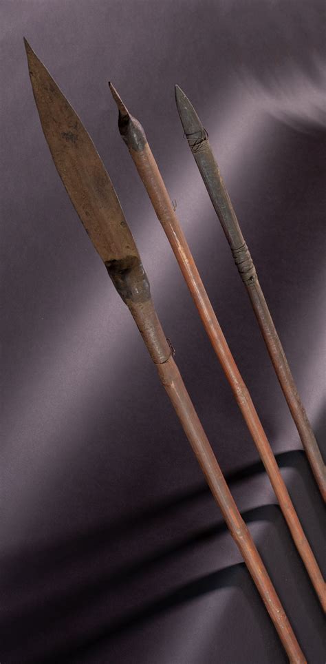 Three Early 20th Century Aboriginal Spears | ArtOceanic