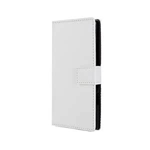 GENERIC Solid Color PU Leather Full Body Case with Stand and Card Slot ...