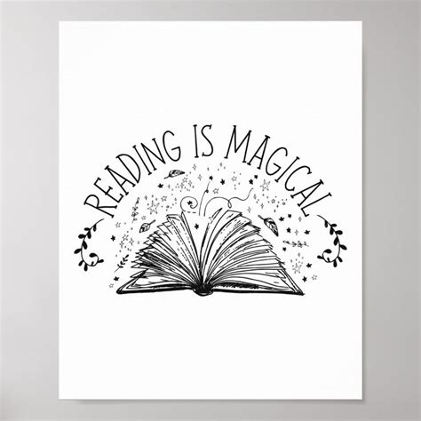 Image result for Simple Poster On Reading Is Magic
