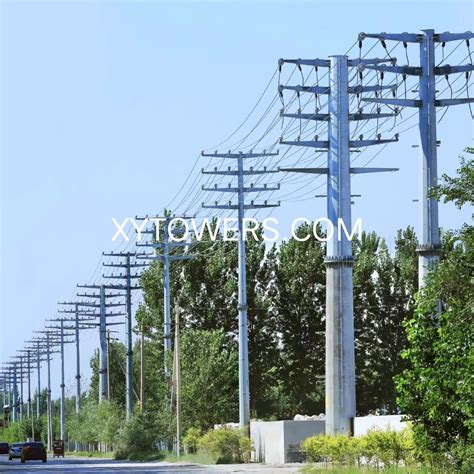 China 10KV-500KV Monopole Electric Tower Manufacture and Factory | X.Y. Tower