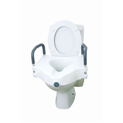 Drive DeVilbiss Healthcare Elevated '2 in 1' Toilet Seat with Removable ...