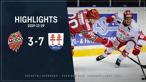 Highlights: Modo Hockey - Timrå IK