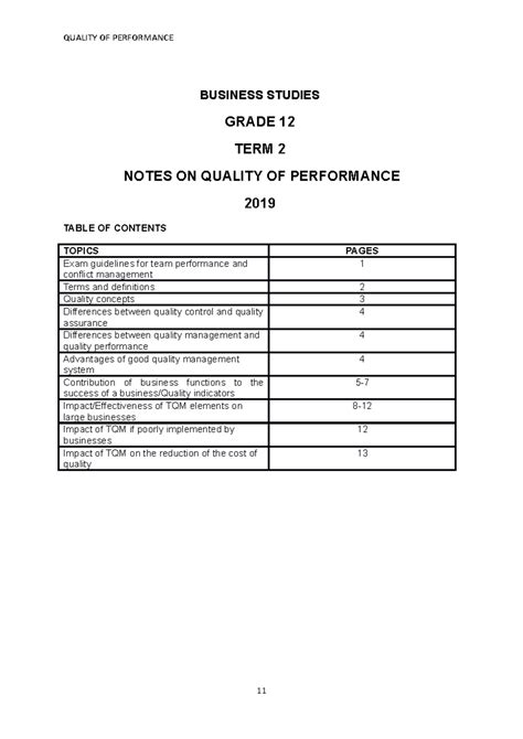 Image result for Management Notes Grade 12
