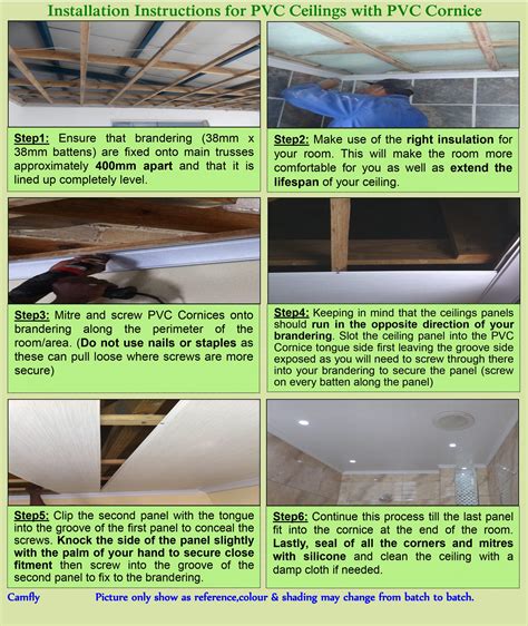 Image result for PVC Ceiling Installation Guide
