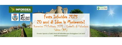 Inforidea Festeggia 20 anni al Castello di Palombara Sabina, Palombara ...