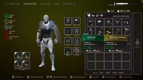 Unity RPG Inventory System 的图像结果