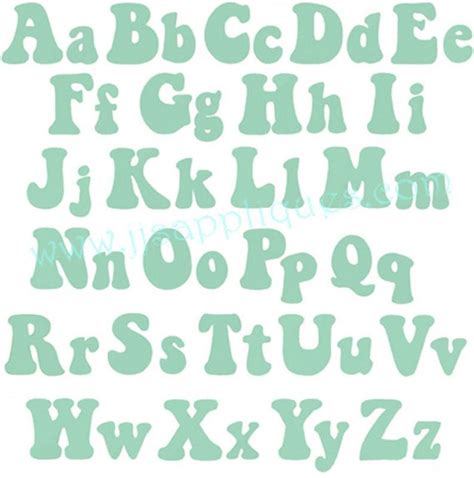 bubble font aesthetic