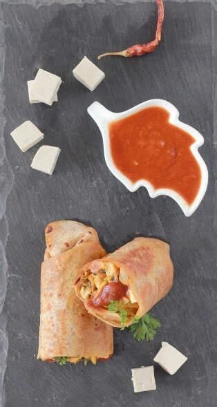This Sriracha Tofu Salad Wrap Is The Healthy Option For Snack Time ...