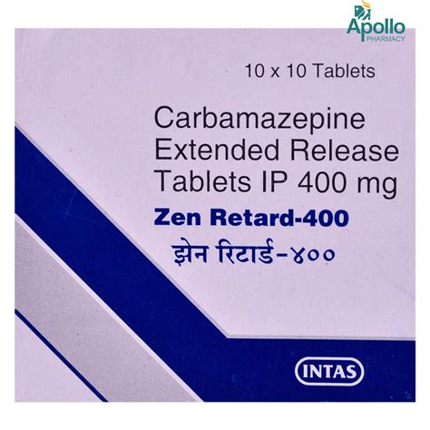 Zen Retard 400 Tablet 10's Price, Uses, Side Effects, Composition ...