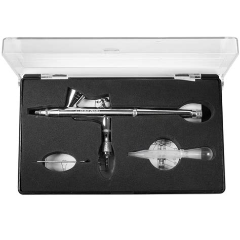 Buy Starter Airbrush Kit Dual Action Gravity Feed Air Compressor Crafts ...