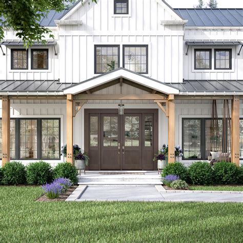 Modern Farmhouse Style Front Door at Milla Slessor blog