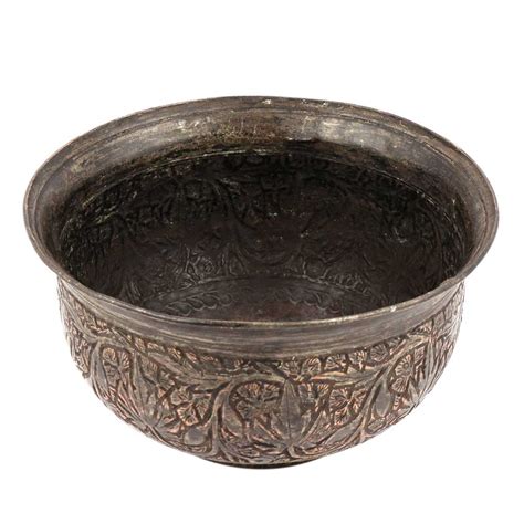 Copper Hand Etched Mameluke Pot