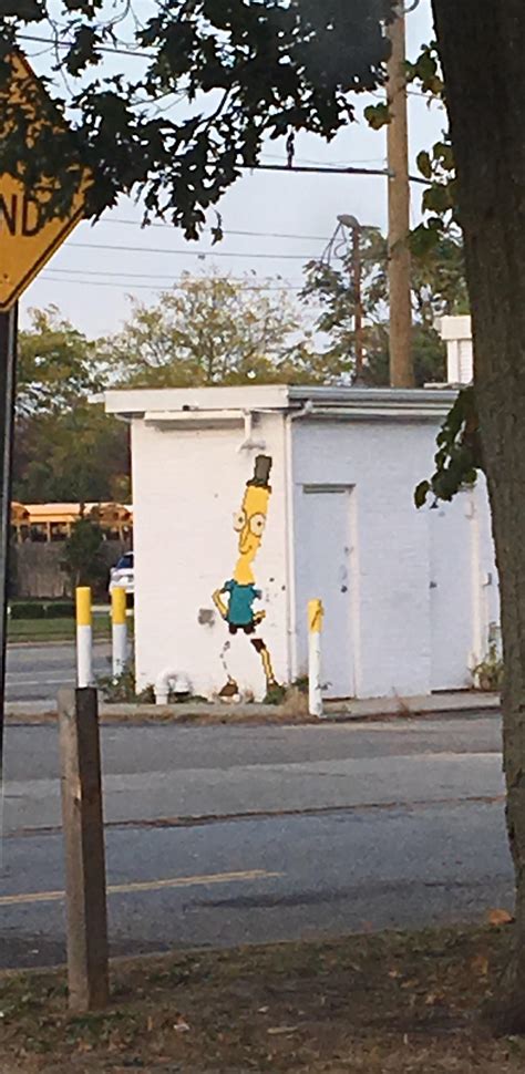 There's a mister poopy butthole mural on a gas station near me. : r ...